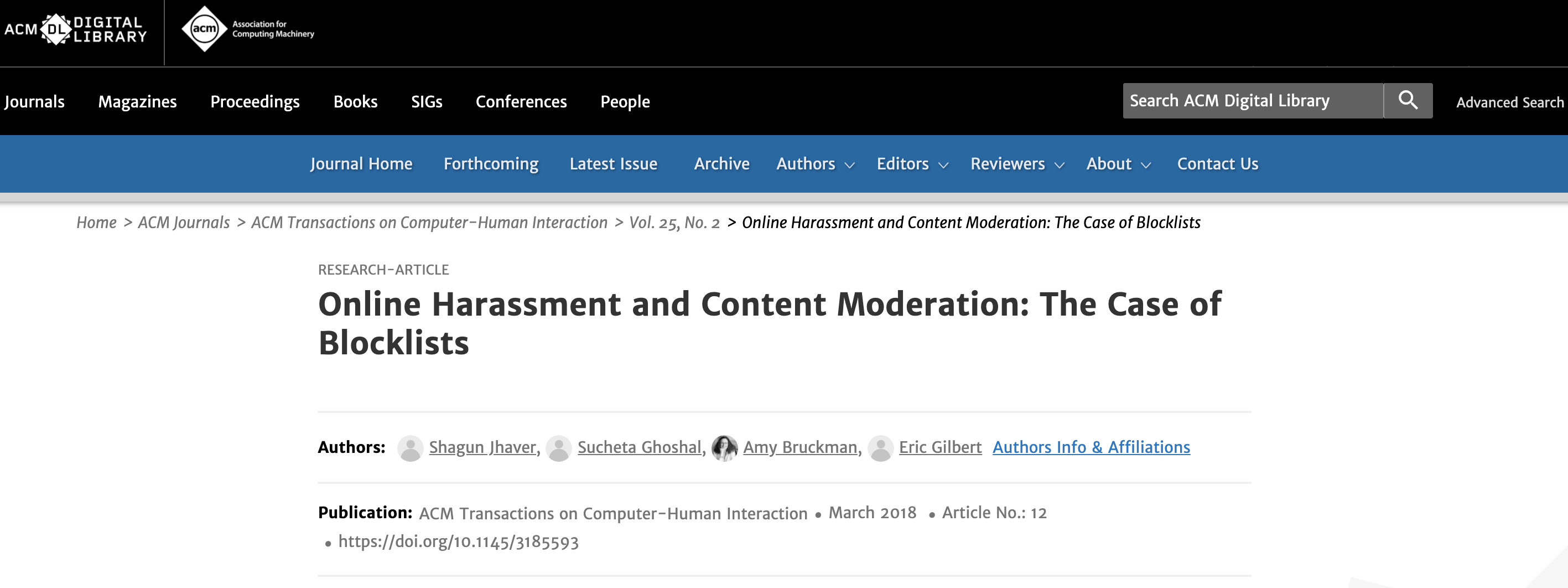 Blog  ACM Interactions